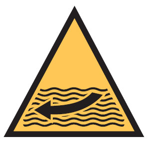 International Pictograms - Strong Current Picto