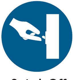 International Pictograms - Switch Off After Use Picto
