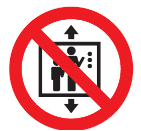 International Labels - Do Not Use Lift Picto