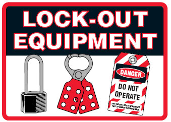 Lockout Signs  - Lock-Out Equipment