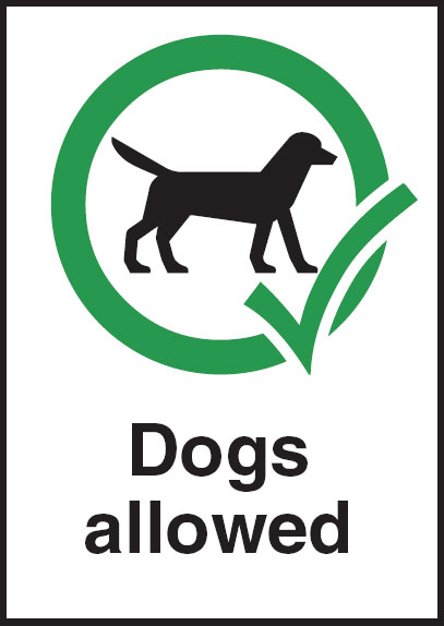 Park & Playground Signs - Dogs Allowed