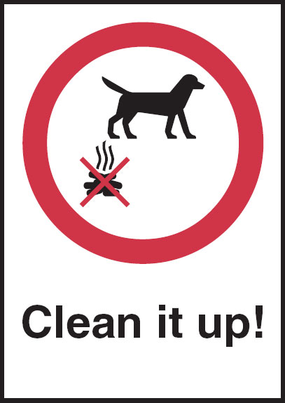 Park & Playground Signs - Clean It Up!
