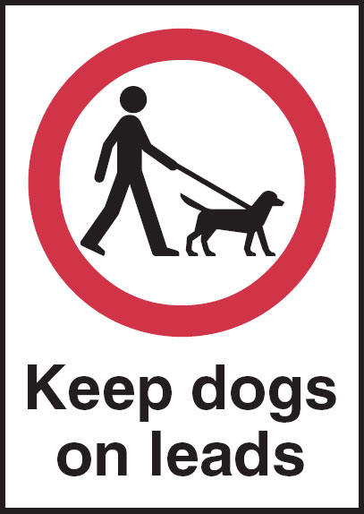 Park & Playground Signs - Keep Dogs On Leads