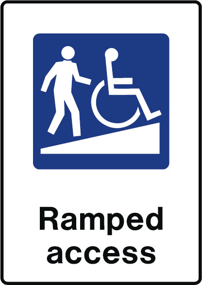 General Information Signs - Ramped Access
