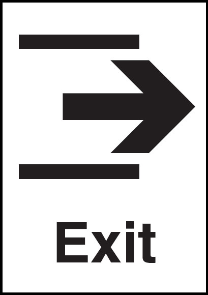 General Information Signs - Exit
