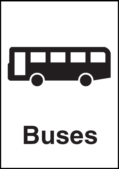 General Information Signs - Buses