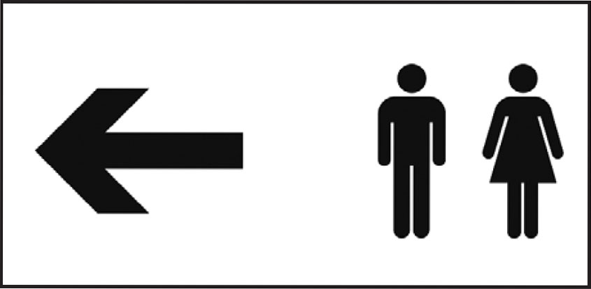 General Information Signs - Male/Female Picto
