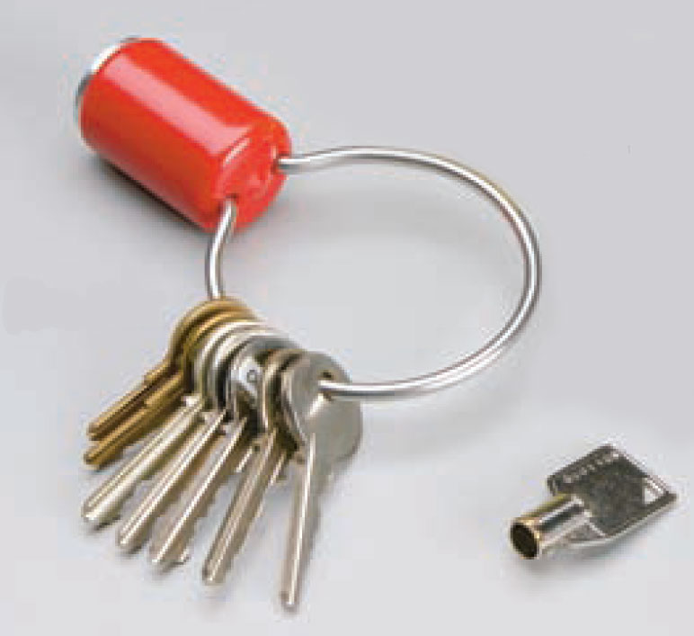 Loop & Shackle Key Kop Locking Key Ring