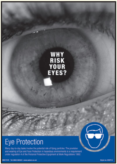 Eye Protection Graphic Safety Posters