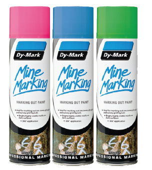 DY-Mark Mine Marking Paint Upright - Pink