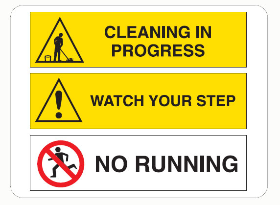 Multi-Message Safety Signs 