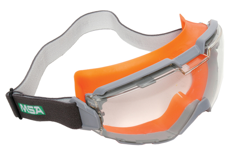 MSA ChemPro Safety Goggles with Lightweight Elastic Strap