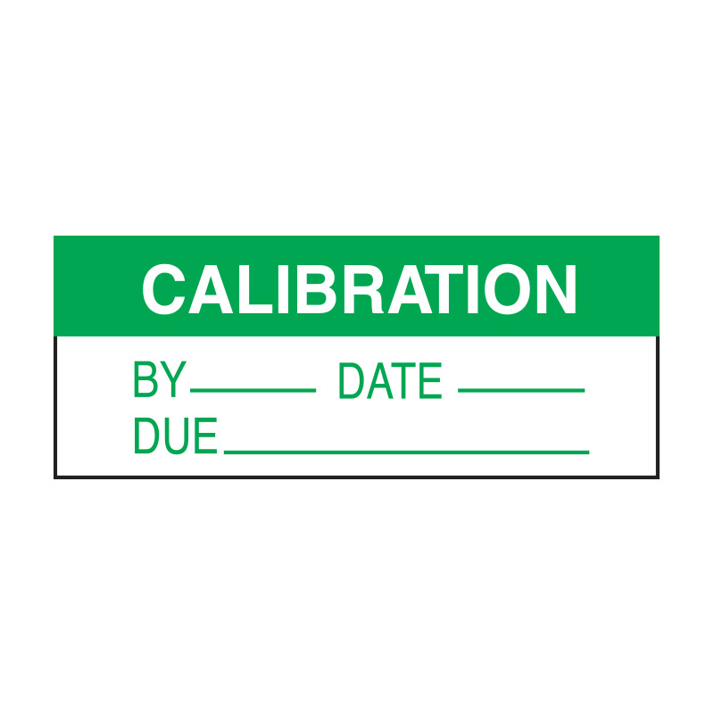 Write On Labels - Calibration