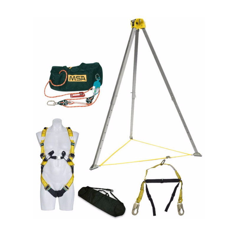 MSA Confined Space Rope Rescue System Kit 45m Rope