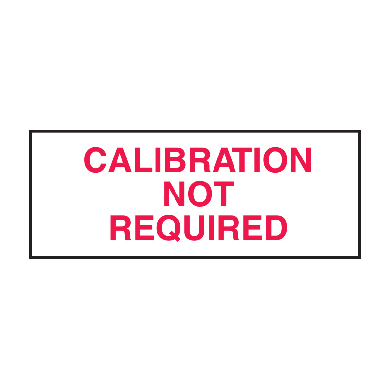Write On Labels - Calibratin Not Required