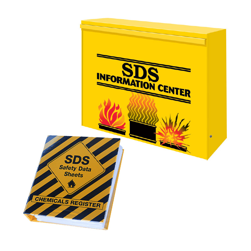 SDS Information Centre With Two Binders