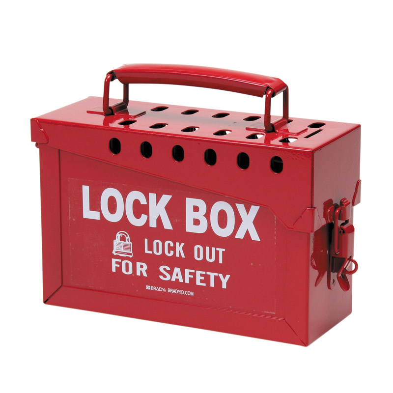 13 Way Lock Box - Red