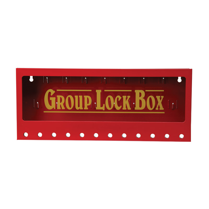Brady Wallmount Group Lock Boxes, 12 Hole
