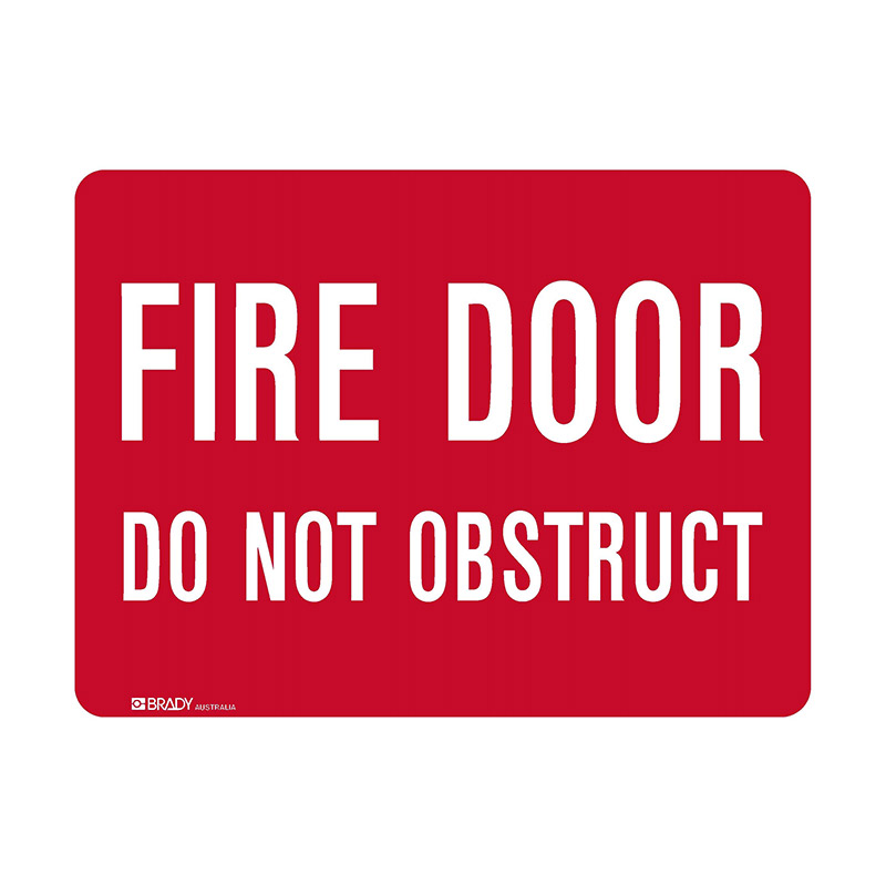 Fire Signs - Fire Door Do Not Obstruct