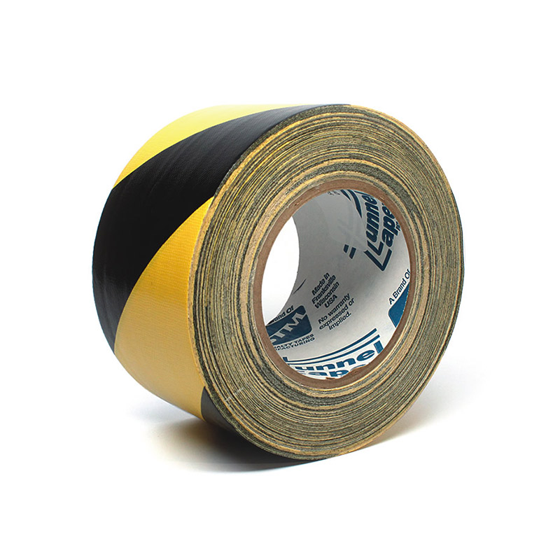 Floor/Carpet/Cable/Wire/Tunnel Tape - Black/Yellow 102mm