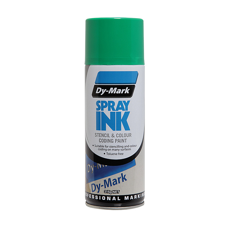 DY-Mark Stencil & Colour Coding  Spray Ink - Green