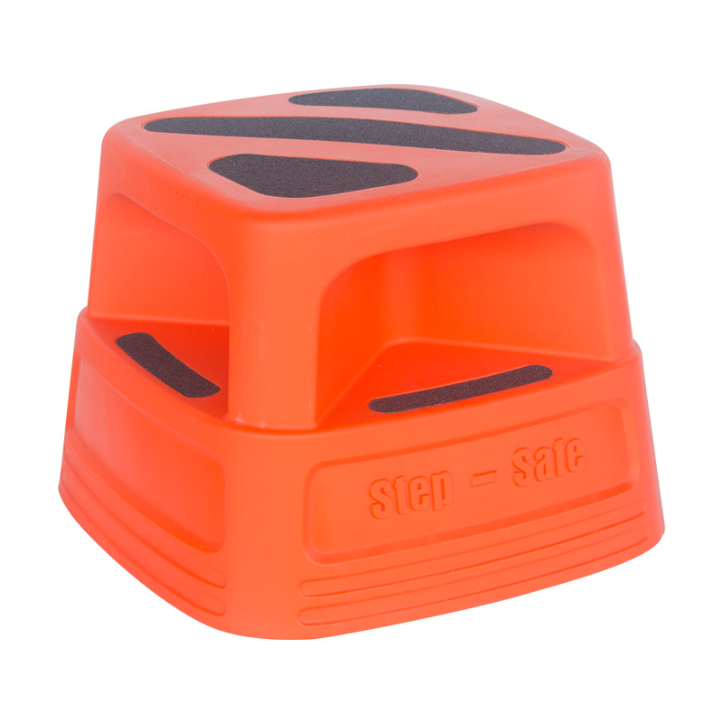 Secure Safety Step Orange With Rubber Feet 200kg