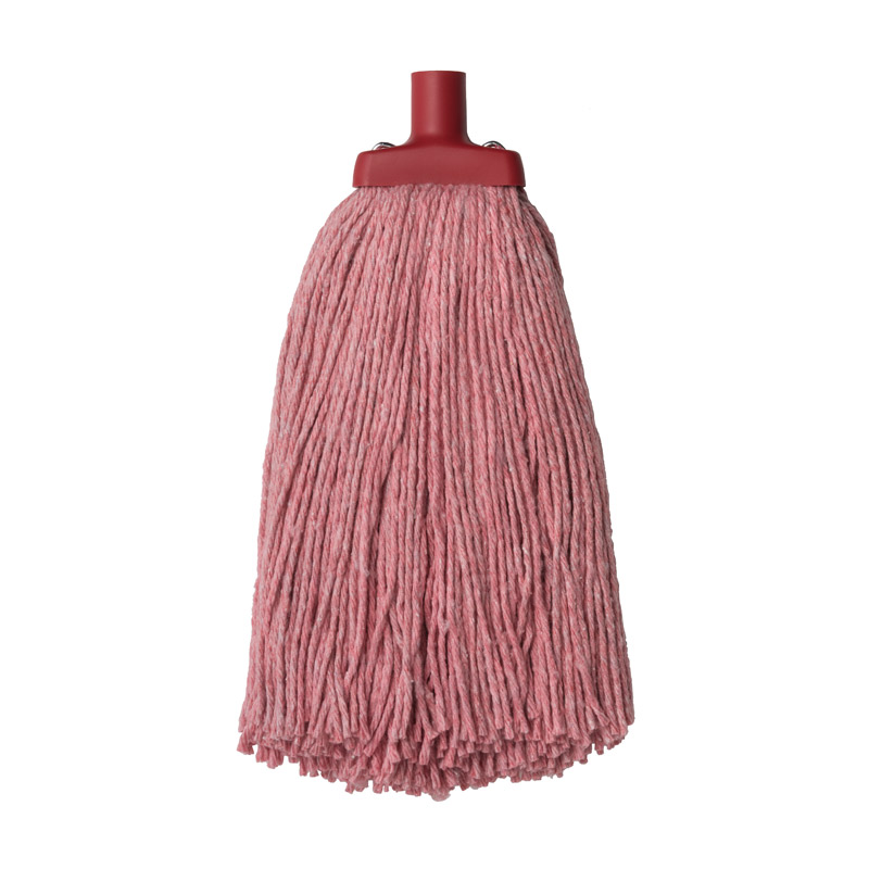 Oates Mop Head - Duraclean Commercial Mop Refill, Red