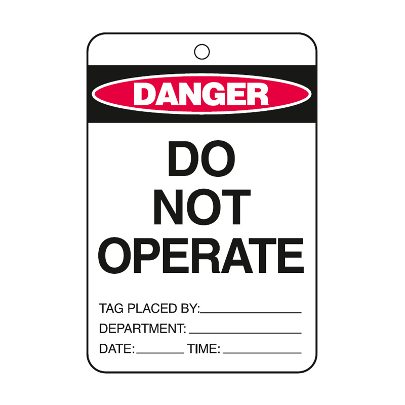 Economy Safety Tags