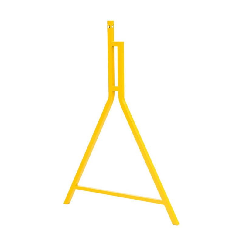 A Frame Leg For Road Block Barrier Board Yellow 1.5m