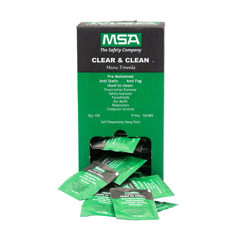 MSA Lens Cleaning Towelettes