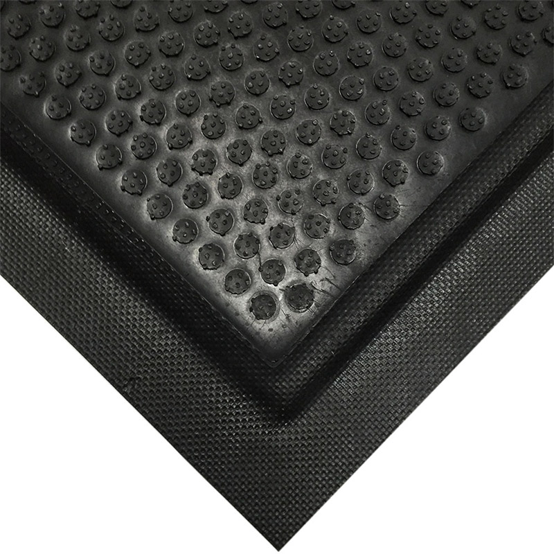 Happy Feet Anti-Fatigue Mat Grip Top 600 x 900mm Black