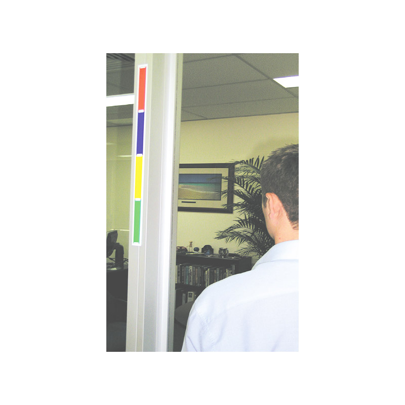 Coloured Height Indicator Tapes - Permanent Self-Adhesive