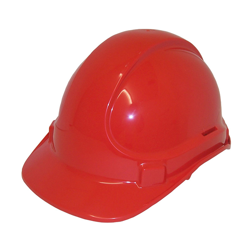 3M Unvented Hard Hat Red
