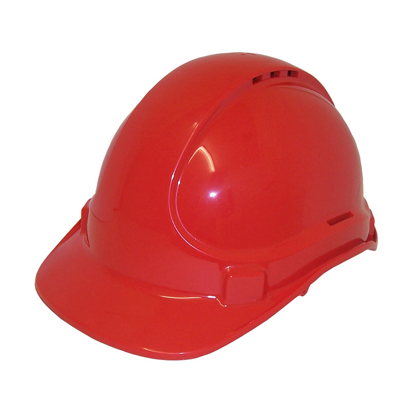 3M Vented Hard Hat Red