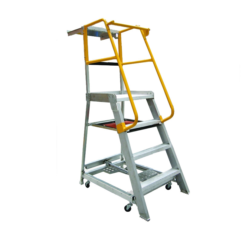 Gorilla Order Picker Industrial Platform Ladder 200kg 1.2m