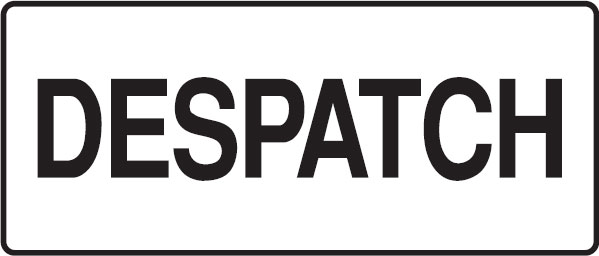 Receiving/Despatch Signs - Despatch