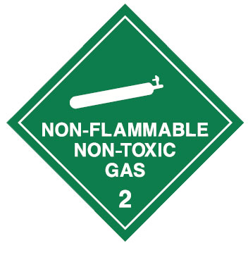 Dangerous Goods Markers  - Non-Flammable Non-Toxic