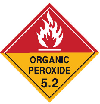 Dangerous Goods Markers  - Organic Peroxide 5.2
