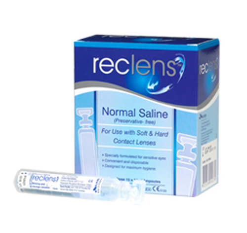 Reclens Normal Saline 15ml Pods