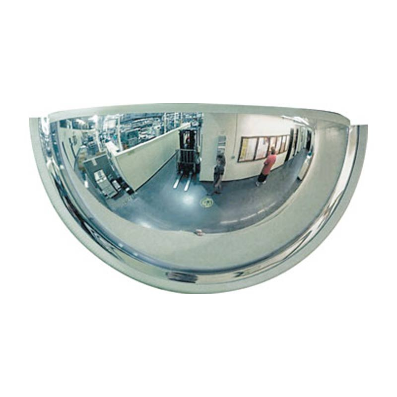 Safety Mirror Indoor Half Dome Convex 180deg 660X300MM