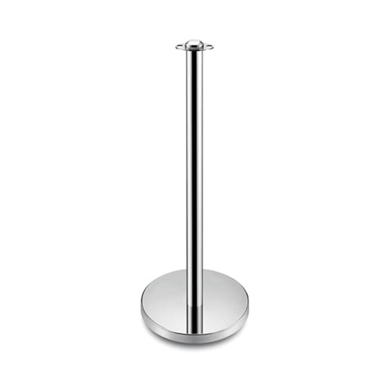 Little Buddy Queue Crowd Control Post & Base - Stainless Steel, H920mm