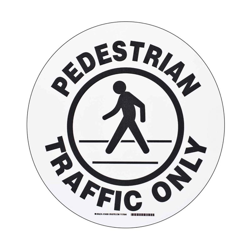 Toughstripe Floor Markers - Pedestrian Traffic Only