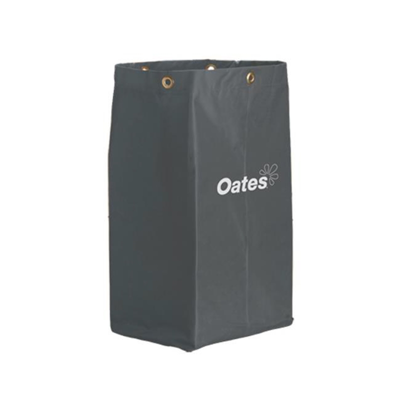 Oates Cleaning Trolley / Janitors Cart Replacement Bag - Dark Grey