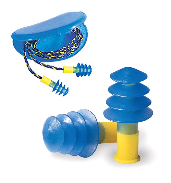 Howard Leight Fusion Detachable Cord Earplugs - Regular