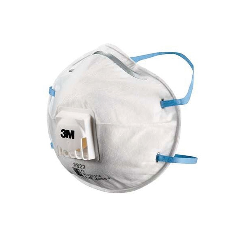 3M Particulate Respirator P2 Valved - Box of 10