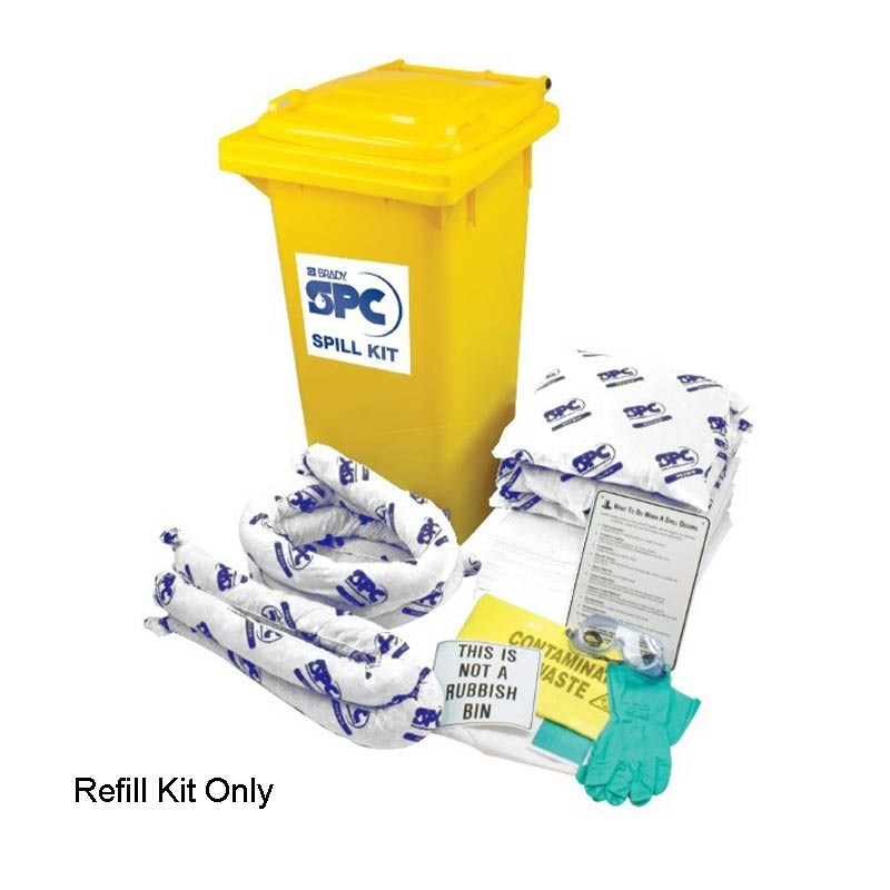Brady Refill Re-Form for Oil Only Spill Kit Small 120L