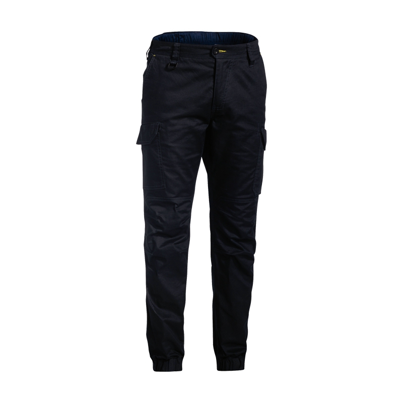 Bisley Ripstop Stove Pipe Cargo Pants - Size 82R, Black