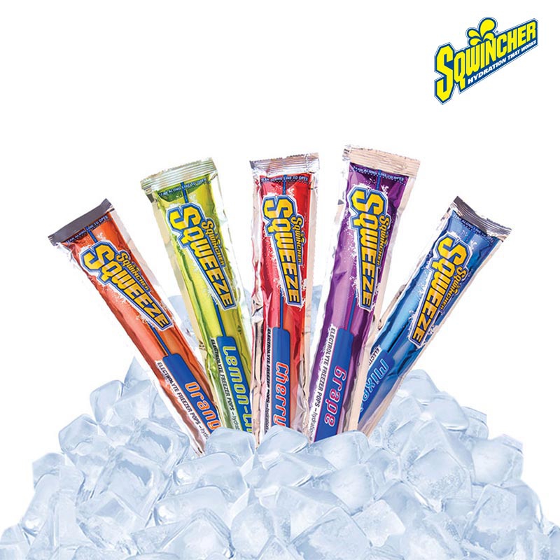 Sqwincher Hydration Sqweeze Ice Pops