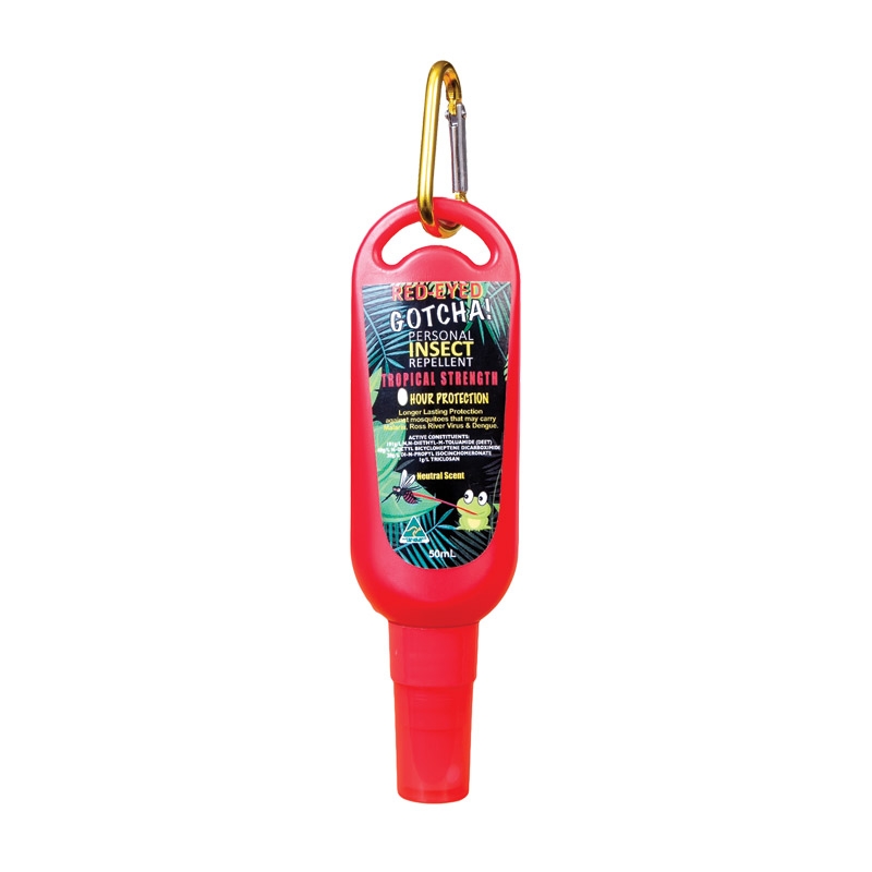 Red-Eyed Gotcha! Personal Insect Repellent - 50ml Clip On