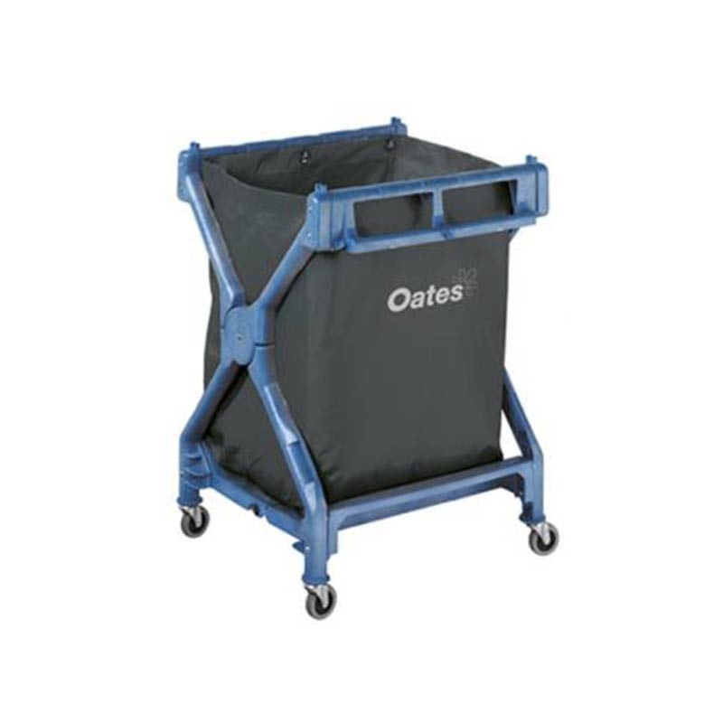 Oates Laundry/Linen/Clothes/Scissor Trolley Cart on Wheels
